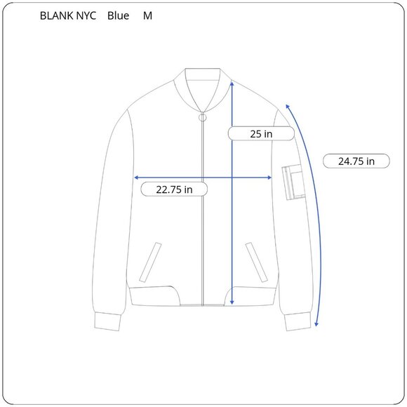 New $398 BLANKNYC Back In The Saddle Suede Leather Bomber Jacket Men's Medium - Picture 3 of 10